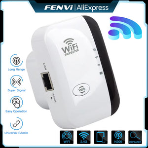 Wireless Wifi Repeater 300Mbps 2.4Ghz Repeater Network Expander Range 802.11N/B/G Wireless Wifi Repeater Booster Repetidor