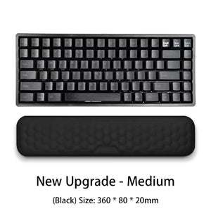 Keyboard Mouse Wrist Rest Ergonomic Office Typing Protect Relax Wrist Memory Foam Mouse Pad Computer Notebook Mouse Pad